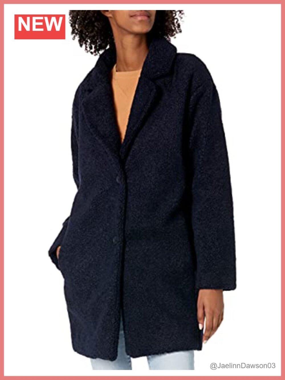 Oversized Teddy Bear Fleece Sherpa Jacket Notched Lapel